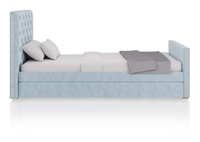 Мебель Ellipsefurniture Кровать подростковая Elit soft (голубой) арт. ET010109020201