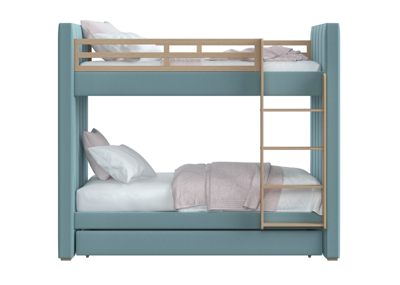 Кровать двухъярусная Ellipsefurniture Кровать двухъярусная Cosy (бирюзовый) арт. KD010205020101