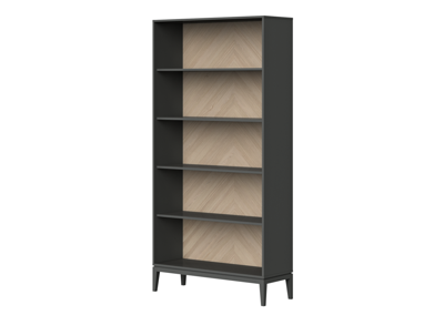 Мебель Ellipsefurniture Стеллаж Fjord размер L (темно-серый) арт. FJ010102100101
