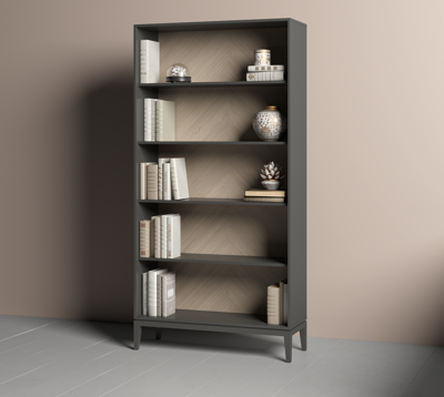 Мебель Ellipsefurniture Стеллаж Fjord размер L (темно-серый) арт. FJ010102100101
