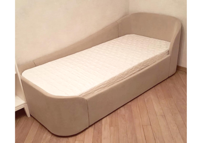 Диван-кровать Ellipsefurniture Диван-кровать KIDI Soft с низким изножьем 90*200 см R (бежевый) арт. KD010501020101