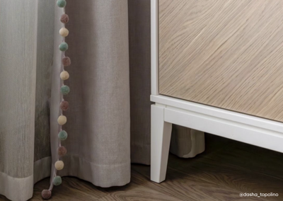Тумба Ellipsefurniture Тумба Fjord 3 двери глубина 55 см (белый) арт. FJ010101260101