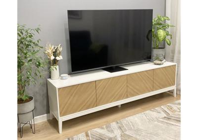 Тумба Ellipsefurniture Тумба Fjord 4 двери напольная (белая) арт. FJ010101270101