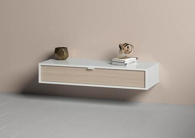 Тумба Ellipsefurniture Тумба Fjord 1 ящик подвесная (белая) арт. FJ010102200101