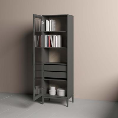 Витрина Ellipsefurniture Витрина Fjord 2 ящика L (темно-серый) арт. FJ010102150101