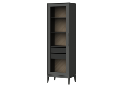Витрина Ellipsefurniture Витрина Fjord 2 ящика L (темно-серый) арт. FJ010102150101