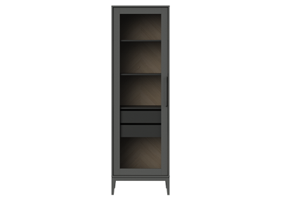 Витрина Ellipsefurniture Витрина Fjord 2 ящика L (темно-серый) арт. FJ010102150101