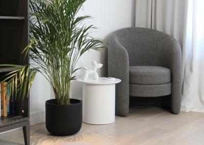 Столик Ellipsefurniture Столик Type D 40 см основание D 29 см (белый) арт. TY010106010101