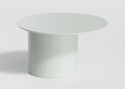 Столик Ellipsefurniture Столик Type D 70 см со смещенным основанием D 39 см (белый) арт. TY010106090101