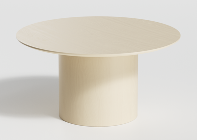 Столик Ellipsefurniture Столик Type D 80 см основание D 39 см (молочный) арт. TY010107060101