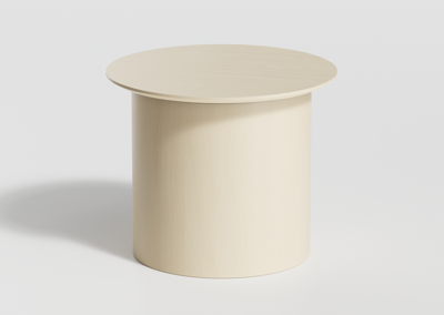 Столик Ellipsefurniture Столик Type D 50 см основание D 39 см (молочный) арт. TY010107020101