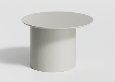 Столик Ellipsefurniture Столик Type D 60 см со смещенным основанием D 39 см (серо-бежевый) арт. TY010105080101