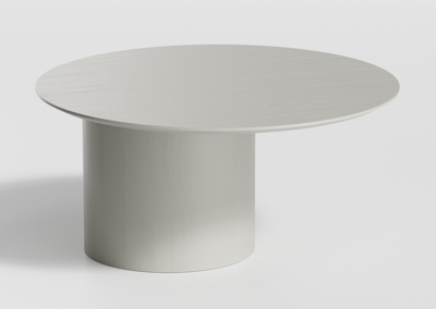 Столик Ellipsefurniture Столик Type D 80 см со смещенным основанием D 39 см (серо-бежевый) арт. TY010105100101