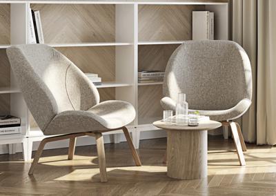 Столик Ellipsefurniture Столик Type D 50 см основание D 29 см (натуральный дуб) арт. TY010101030101