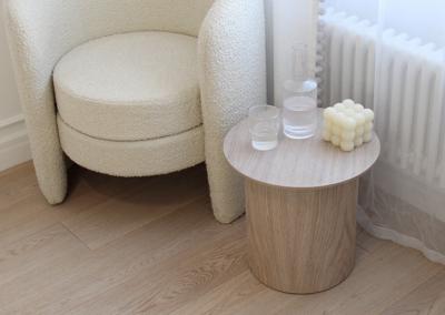Столик Ellipsefurniture Столик Type D 40 см основание D 29 см (натуральный дуб) арт. TY010101010101