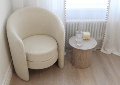 Столик Ellipsefurniture Столик Type D 40 см основание D 29 см (натуральный дуб) арт. TY010101010101
