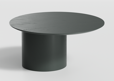 Столик Ellipsefurniture Столик Type D 80 см со смещенным основанием D 39 см (темно-серый) арт. TY010103100101