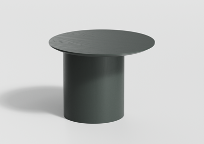 Столик Ellipsefurniture Столик Type D 50 см со смещенным основанием D 29 см (темно-серый) арт. TY010103070101
