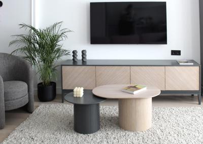 Столик Ellipsefurniture Столик Type D 50 см основание D 29 см (темно-серый) арт. TY010103030101