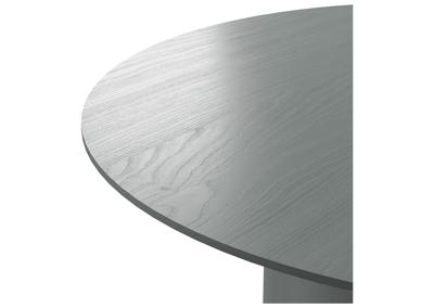Столик Ellipsefurniture Столик Type D 80 см со смещенным основанием D 39 см (серый) арт. TY010104100101