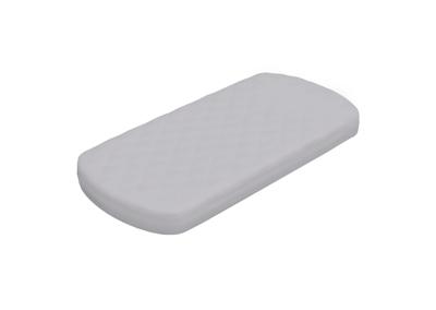 Наматрасник Ellipsefurniture Простынь для кровати KIDI soft размер М 80*180 см (серый, сатин) арт. KIABDK07010110