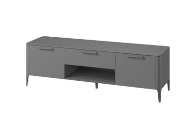Мебель Ellipsefurniture Тумба Type oak под ТВ ширина 180 см (серый) арт. TY010203270101