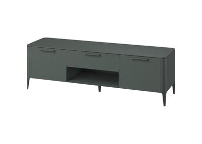Мебель Ellipsefurniture Тумба Type oak под ТВ ширина 180 см (темно-серый) арт. TY010207270101