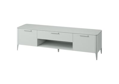 Мебель Ellipsefurniture Тумба Type oak под ТВ ширина 200 см (светло-серый) арт. TY010204280101