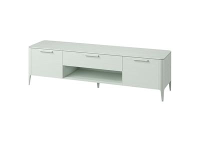Мебель Ellipsefurniture Тумба Type oak под ТВ ширина 200 см (белый) арт. TY010202280101
