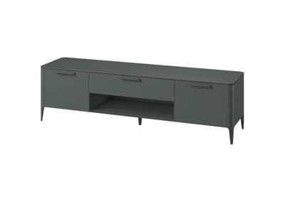 Мебель Ellipsefurniture Тумба Type oak под ТВ ширина 200 см (темно-серый) арт. TY010207280101