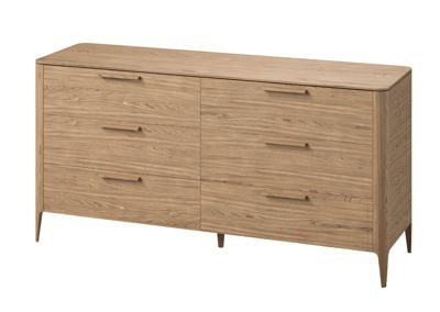 Мебель Ellipsefurniture Комод Type oak 6 ящиков ширина 170 см (натуральный дуб) арт. TY010201100101