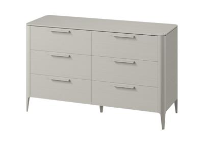 Мебель Ellipsefurniture Комод Type oak 6 ящиков ширина 170 см (серо-бежевый) арт. TY010205100101