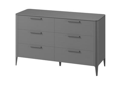 Мебель Ellipsefurniture Комод Type oak 6 ящиков ширина 170 см (серый) арт. TY010203100101