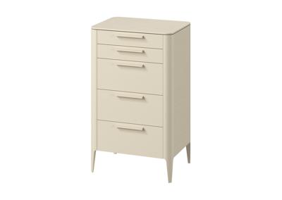 Мебель Ellipsefurniture Комод Type oak высокии? 5 ящиков (молочный) арт. TY010206110101