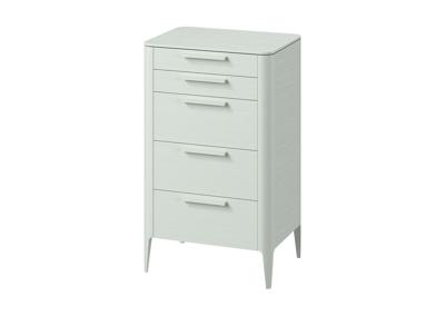 Мебель Ellipsefurniture Комод Type oak высокии? 5 ящиков (белый) арт. TY010202110101