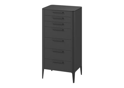 Мебель Ellipsefurniture Комод Type oak высокии? 7 ящиков (черный) арт. TY010208120101