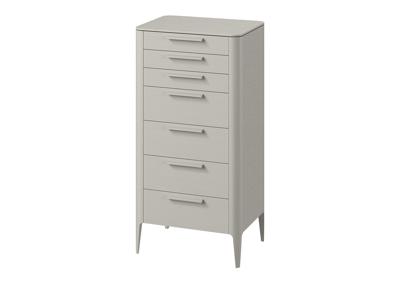 Мебель Ellipsefurniture Комод Type oak высокии? 7 ящиков (серо-бежевый) арт. TY010205120101