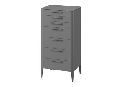 Мебель Ellipsefurniture Комод Type oak высокии? 7 ящиков (серый) арт. TY010203120101