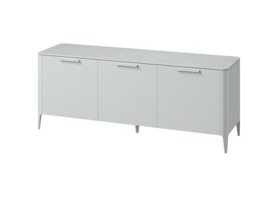 Тумба Ellipsefurniture Тумба Type oak 3 двери ширина 180 см (светло-серый) арт. TY010204210101