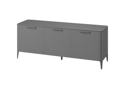 Тумба Ellipsefurniture Тумба Type oak 3 двери ширина 180 см (серый) арт. TY010203210101