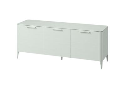 Тумба Ellipsefurniture Тумба Type oak 3 двери ширина 180 см (белый) арт. TY010202210101