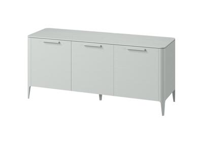 Тумба Ellipsefurniture Тумба Type oak 3 двери ширина 160 см (светло-серый) арт. TY010204200101