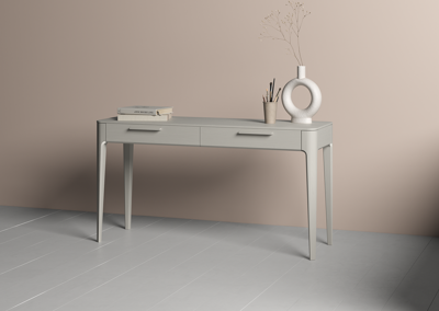 Консоль Ellipsefurniture Консоль Type oak 2 ящика ширина 140 см (серо-бежевый) арт. TY010205140101