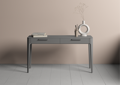 Консоль Ellipsefurniture Консоль Type oak 2 ящика ширина 140 см (серый) арт. TY010203140101
