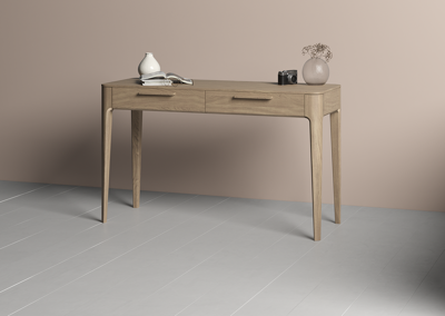 Консоль Ellipsefurniture Консоль Type oak 2 ящика ширина 120 см (натуральный дуб) арт. TY010201130101