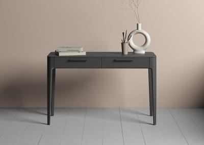 Консоль Ellipsefurniture Консоль Type oak 2 ящика ширина 120 см (черный) арт. TY010208130101