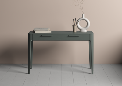 Консоль Ellipsefurniture Консоль Type oak 2 ящика ширина 120 см (темно-серый) арт. TY010207130101