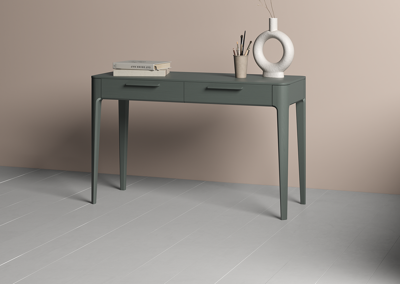 Консоль Ellipsefurniture Консоль Type oak 2 ящика ширина 120 см (темно-серый) арт. TY010207130101