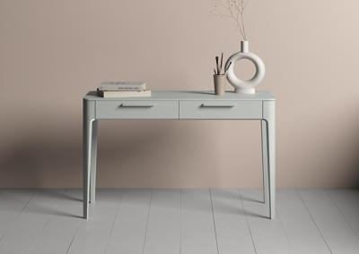 Консоль Ellipsefurniture Консоль Type oak 2 ящика ширина 120 см (светло-серый) арт. TY010204130101