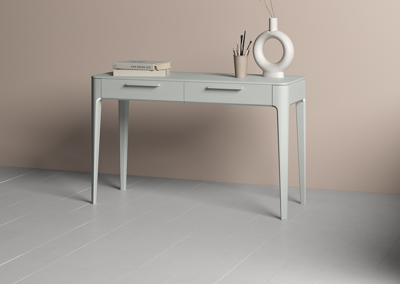 Консоль Ellipsefurniture Консоль Type oak 2 ящика ширина 120 см (светло-серый) арт. TY010204130101